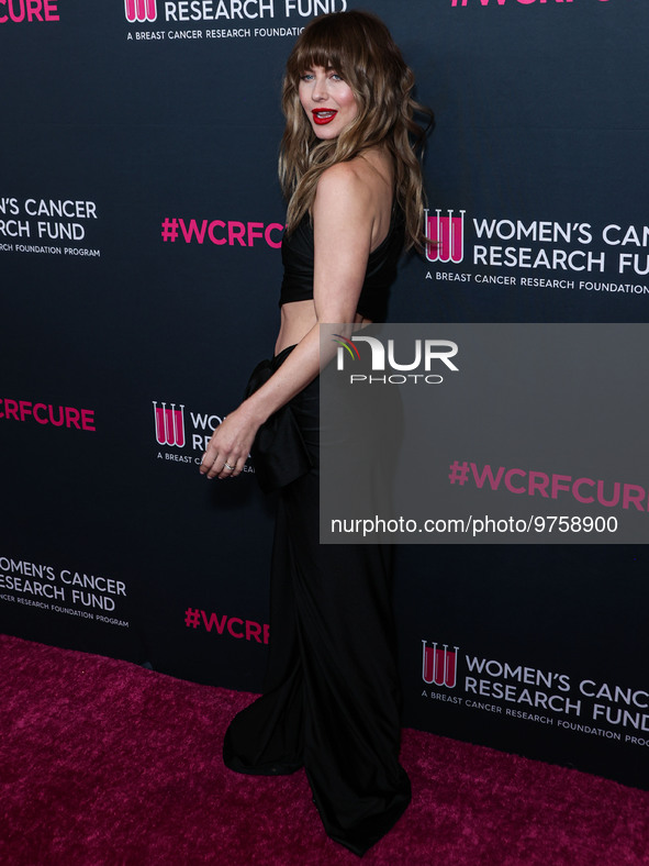 American dancer, actress and singer Julianne Hough arrives at The Women's Cancer Research Fund's An Unforgettable Evening Benefit Gala 2023...