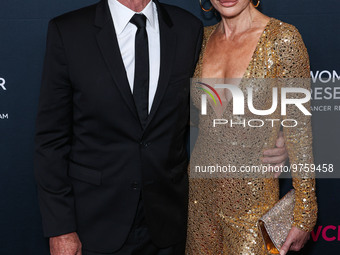 American actor, author and entrepreneur Harry Hamlin and wife/American actress, television personality and model Lisa Rinna arrive at The Wo...