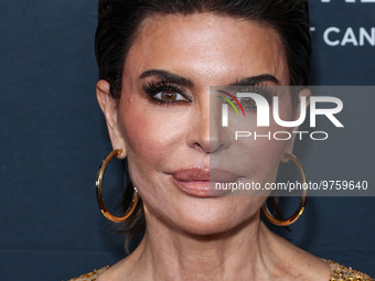 American actress, television personality and model Lisa Rinna arrives at The Women's Cancer Research Fund's An Unforgettable Evening Benefit...