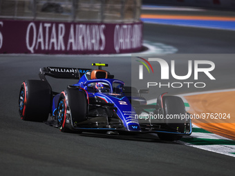 02 SARGEANT Logan (usa), Williams Racing FW45, action during the Formula 1 STC Saudi Arabian Grand Prix 2023, 2nd round of the 2023 Formula...