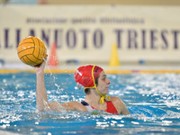 Laura Teani (Plebiscito PD) during the Waterpolo Italian Serie A1 Women match Pallanuoto Trieste vs Plebiscito Padova on March 18, 2023 at t...