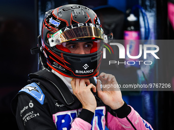 OCON Esteban (fra), Alpine F1 Team A523, portrait during the Formula 1 STC Saudi Arabian Grand Prix 2023, 2nd round of the 2023 Formula One...
