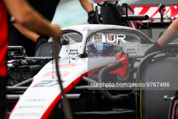 27 HULKENBERG Nico (ger), Haas F1 Team VF-23 Ferrari, action during the Formula 1 STC Saudi Arabian Grand Prix 2023, 2nd round of the 2023 F...