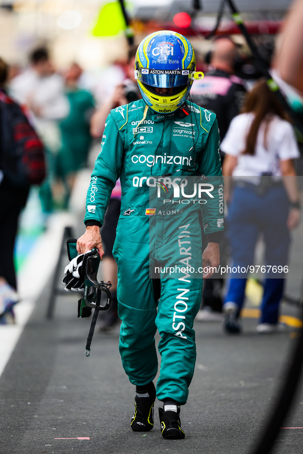 ALONSO Fernando (spa), Aston Martin F1 Team AMR23, portrait during the Formula 1 STC Saudi Arabian Grand Prix 2023, 2nd round of the 2023 Fo...