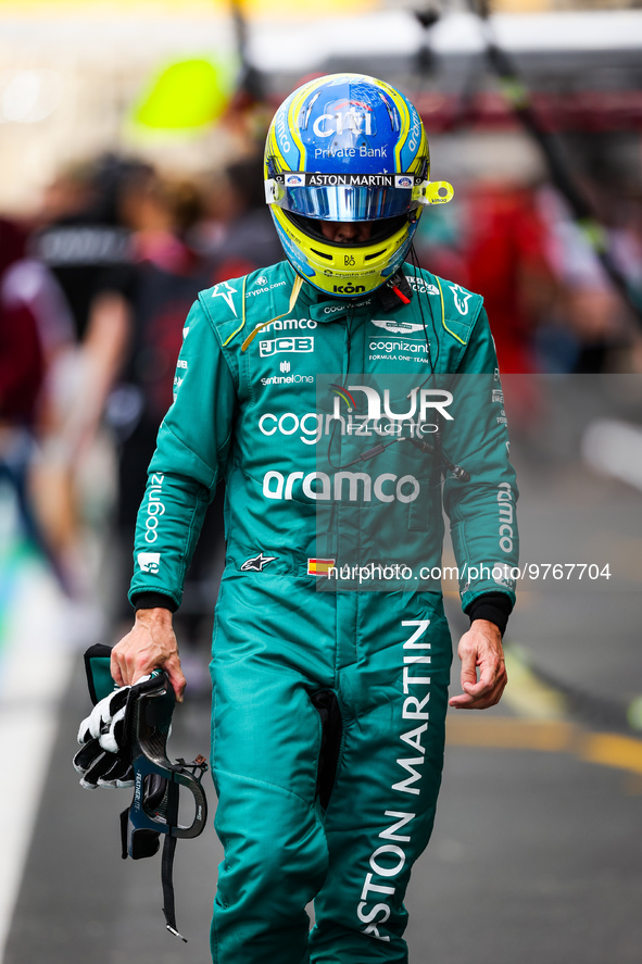 ALONSO Fernando (spa), Aston Martin F1 Team AMR23, portrait during the Formula 1 STC Saudi Arabian Grand Prix 2023, 2nd round of the 2023 Fo...