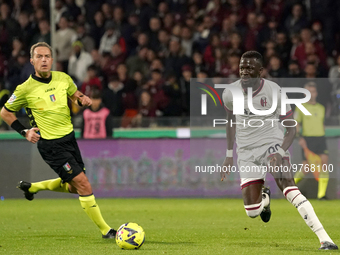Musa Barrow of Bologna Fc during the  Serie A match between Us Salernitana 1919 and Bologna Fc on March 18, 2023 stadium ''Arechi''  in Sale...