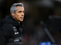 Paulo Sousa manager of US Salernitana looks on during the Serie A match between US Salernitana and Bologna FC at Stadio Arechi, Salerno, Ita...