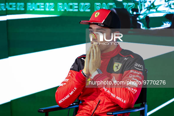 LECLERC Charles (mco), Scuderia Ferrari SF-23, portrait during the Formula 1 STC Saudi Arabian Grand Prix 2023, 2nd round of the 2023 Formul...