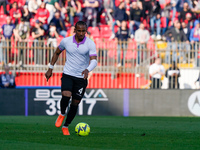 Emanuel Aiwu (#4 Cremonese) during AC Monza against US Cremonese, Serie A, at U-Power Stadium in Monza on March, 18th 2023. (