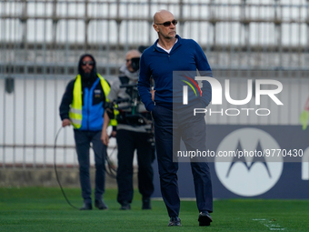 Davide Ballardini, Head Coach of US Cremonese during AC Monza against US Cremonese, Serie A, at U-Power Stadium in Monza on March, 18th 2023...