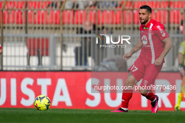 Gianluca Caprari (#17 AC Monza) during AC Monza against US Cremonese, Serie A, at U-Power Stadium in Monza on March, 18th 2023. 