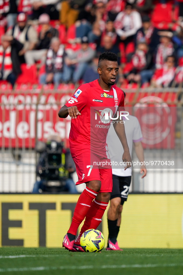Jose' Machin (#7 AC Monza) during AC Monza against US Cremonese, Serie A, at U-Power Stadium in Monza on March, 18th 2023. 