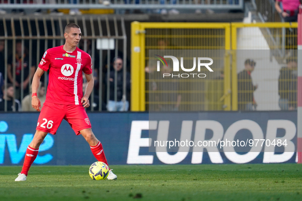 Valentin Antov (#26 AC Monza) during AC Monza against US Cremonese, Serie A, at U-Power Stadium in Monza on March, 18th 2023. 