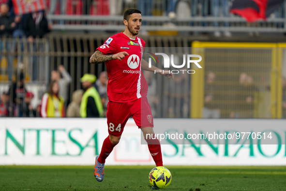 Patrick Ciurria (#84 AC Monza) during AC Monza against US Cremonese, Serie A, at U-Power Stadium in Monza on March, 18th 2023. 