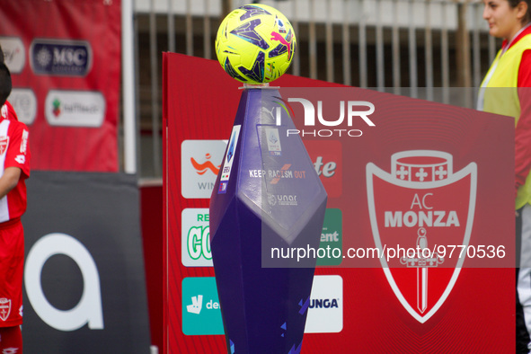 Lega Serie A Ball during AC Monza against US Cremonese, Serie A, at U-Power Stadium in Monza on March, 18th 2023. 
