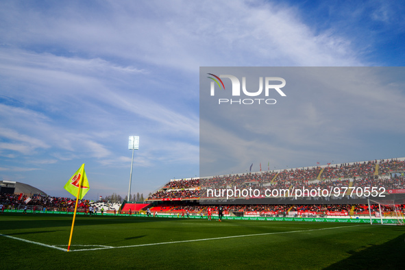 U-Power Stadium during AC Monza against US Cremonese, Serie A, at U-Power Stadium in Monza on March, 18th 2023. 