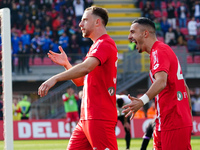 Carlos Augusto (#30 AC Monza) goal celebrate during AC Monza against US Cremonese, Serie A, at U-Power Stadium in Monza on March, 18th 2023....