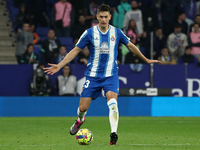 Cesar Montes during the match between RCD Espanyol and Real Club Celta de Vigo, corresponding to the week 26 of the Liga Santander, played a...