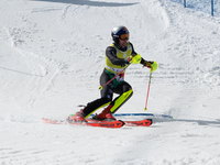 Alex VINATZER of Italy in action during Audi FIS Alpine Ski World Cup 2023 Slalom Discipline Men's Downhill on March 19, 2023 in El Tarter,...