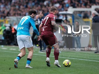 Karol Linetty during Serie A match between Torino v Napoli in Turin, on March 19, 2023 (