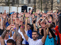 People take part in the Montpellier Marathon, in Montpellier, France, on March 19, 2023 (