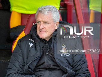 Bradford City manager Mark Hughes during the Sky Bet League 2 match between Bradford City and Hartlepool United at the University of Bradfor...