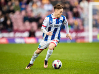 Daniel Kemp #40 of Hartlepool United in possession of the ball during the Sky Bet League 2 match between Bradford City and Hartlepool United...