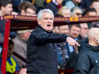 Bradford City manager Mark Hughes gesticulates during the Sky Bet League 2 match between Bradford City and Hartlepool United at the Universi...
