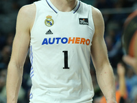 Gabriel Deck  of Real Madrid during the 2022/2023 ACB League match between Real Madrid and Cazoo Baskonia Vitoria Gasteiz at Wizink Center o...