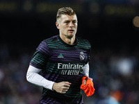 08 Toni Kroos of Real Madrid during the “El Clasico” La Liga match between FC Barcelona v Real Madrid at Spotify Camp Nou Stadium in Barcelo...