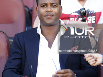 Patrick Kluivert in the match between FC Barcelona and Getafe, for Week 36 of the spanish Liga BBVA played at the Camp Nou, May 3, 2014. Pho...