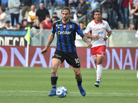 Ernesto Torregrossa (Pisa) in action during the Italian soccer Serie B match AC Pisa vs SSC Bari on April 23, 2023 at the Arena Garibaldi in...