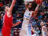Adrian Banks (Nutribullet Treviso Basket) during the Italian Basketball Serie A Championship EA7 Emporio Armani Milano vs Nutribullet Trevis...