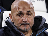 Napoli coach Luciano Spalletti looks on during the Serie A football match n.31 JUVENTUS - NAPOLI on April 23, 2023 at the Allianz Stadium in...
