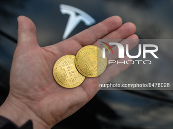 Tesla And Bitcoin Stock Pictures