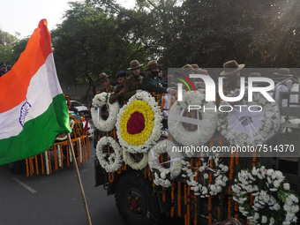 INDIA-DEFENCE-FUNERAL