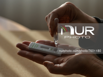 Covid-10 Antigen Rapid Test Pictures