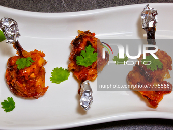 Honey Glazed Chicken Lollipop