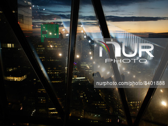 London Skyline At Dusk