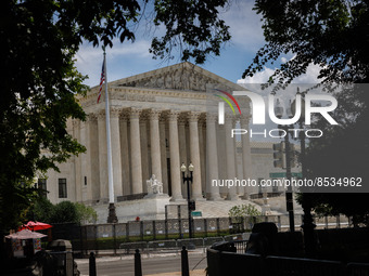 Supreme Court Building In Washington, D.C.