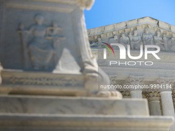 Supreme Court Building In Washington, D.C.