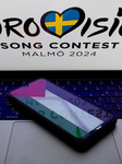 Eurovision 2024 - Flag Of Palestine Photo Illustrations