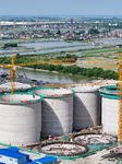 Central Grain Reserve Construction in Yancheng.