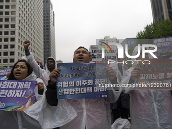 Mass Workers’ Rally Fills Central Seoul On International Workers’ Day