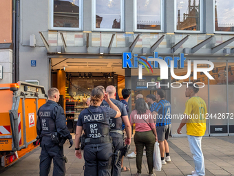 Police Presence In Munich