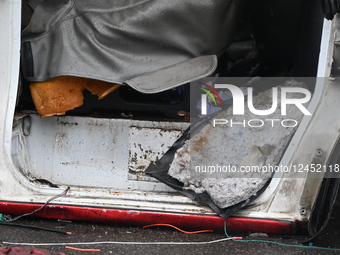 Man Who Was Inside Of An Abandoned Ambulance With No License Plates Found Reportedly Strangled To Death At 197 Snediker Avenue In East New York, Brooklyn, New York