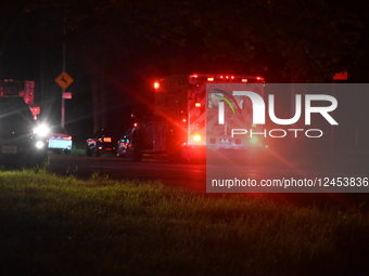 Nearly Two Dozen People Were Rescued After A Boat Burst Into Flames In Hart Island