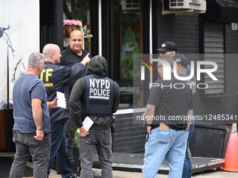 Marked NYPD Van Set Ablaze In A Second Arson Attack In New York City