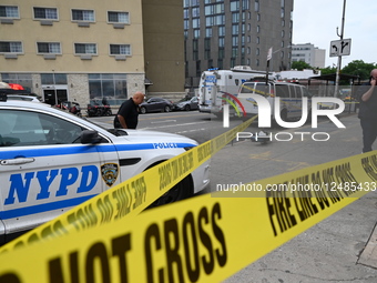 Marked NYPD Van Set Ablaze In A Second Arson Attack In New York City