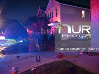 Seven People Shot In A Mass Shooting On The July 4th Holiday On South Justine Street In The Back Of The Yards Neighborhood